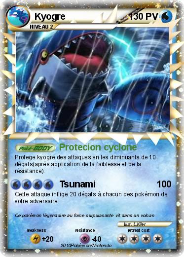 Pokemon Kyogre