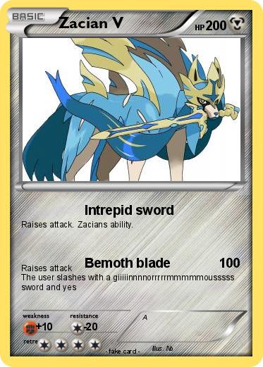Pokemon Zacian V