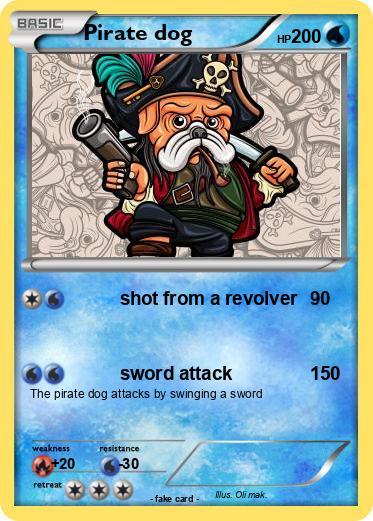 Pokemon Pirate dog