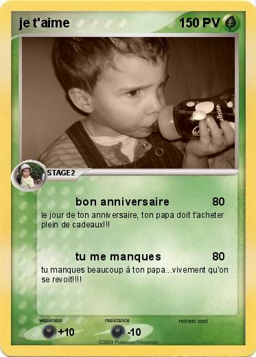 Pokemon je t'aime
