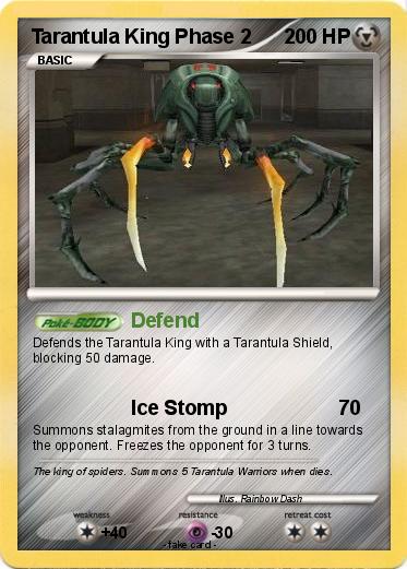 Pokemon Tarantula King Phase 2