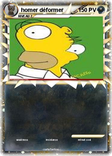 Pokemon homer déformer