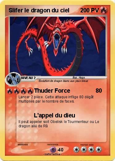 Pokemon Slifer le dragon du ciel