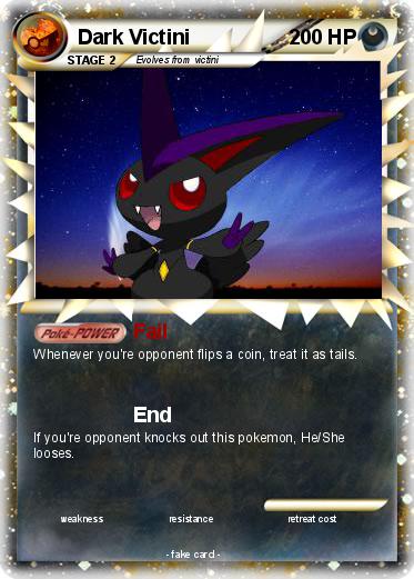 Pokemon Dark Victini
