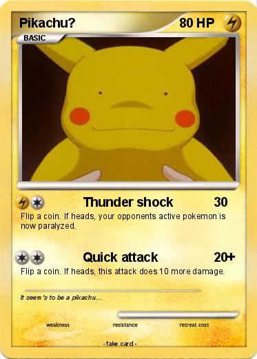 Pokemon Pikachu?