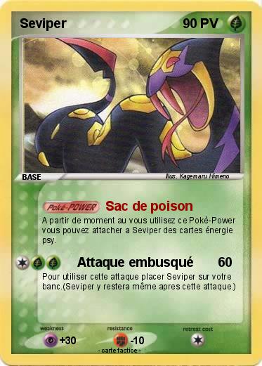Pokemon Seviper