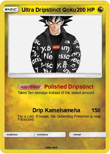 Pokemon Ultra Dripstinct Goku