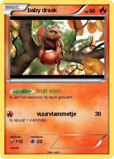 Pokemon baby draak