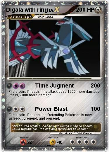 Pokemon Digala with ring