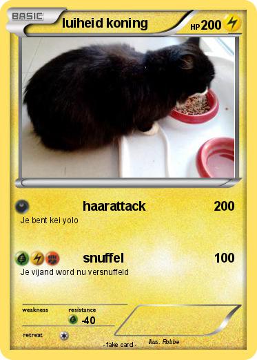 Pokemon luiheid koning