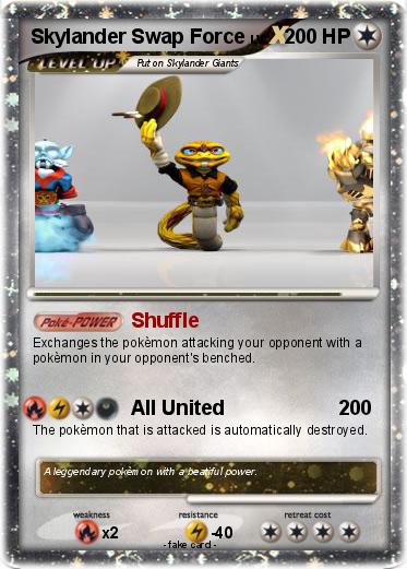 Pokemon Skylander Swap Force