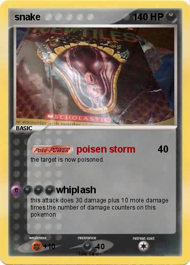 Pokemon snake