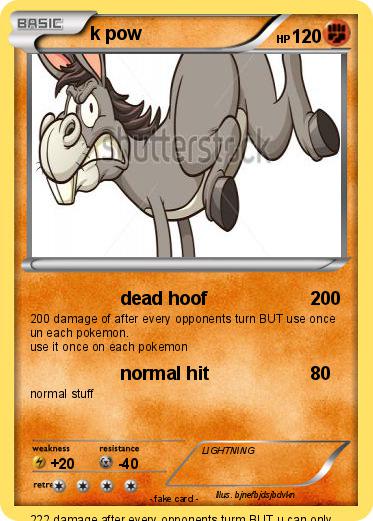 Pokemon k pow