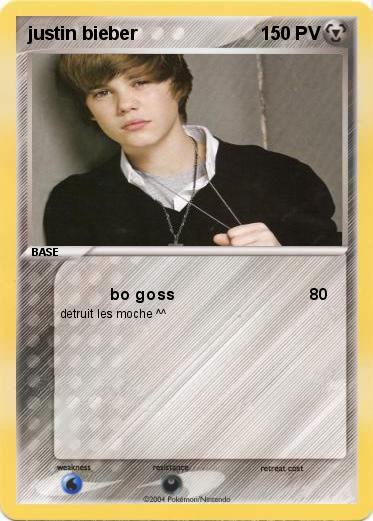 Pokemon justin bieber