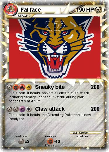 Pokemon Fat face
