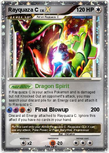 Pokemon Rayquaza C