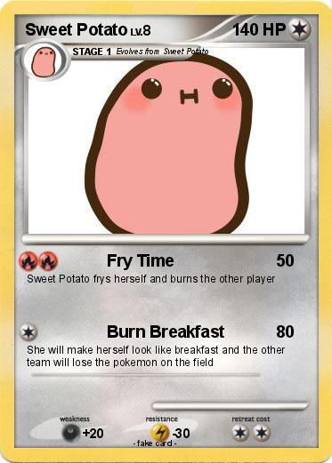 Pokemon Sweet Potato