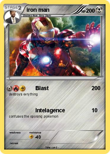 Pokemon iron man