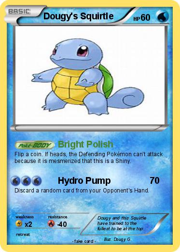 Pokemon Dougy's Squirtle
