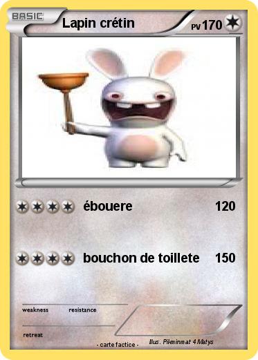 Pokemon Lapin crétin