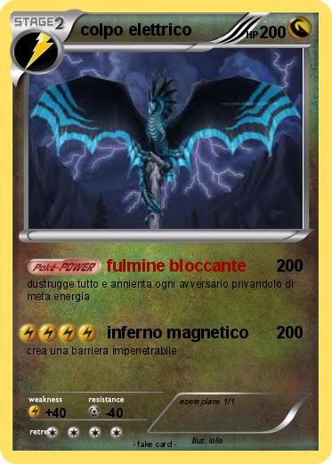 Pokemon colpo elettrico