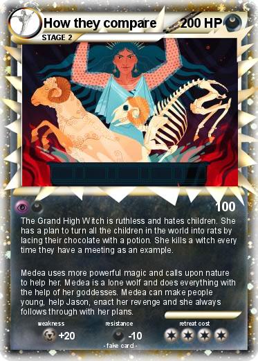 Pokemon How they compare