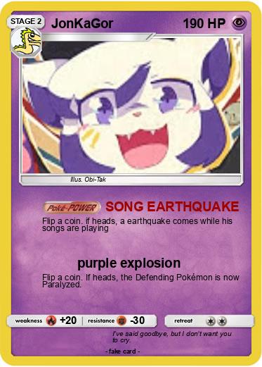 Pokemon JonKaGor