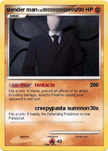 Pokemon slender man