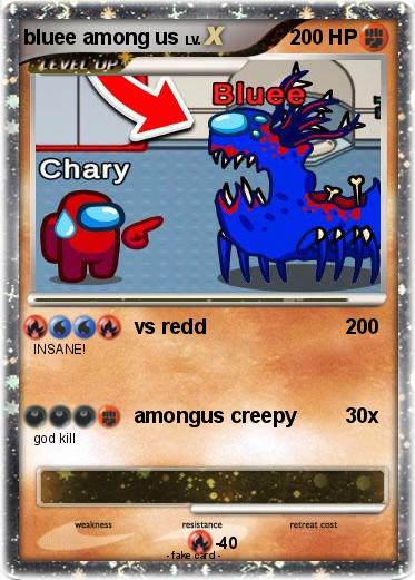 Pokemon bluee among us