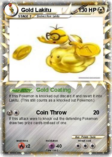 Pokemon Gold Lakitu