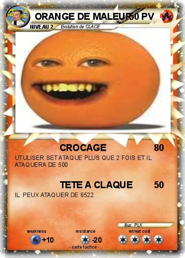 Pokemon ORANGE DE MALEUR