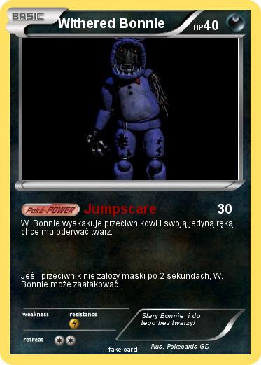 Pokemon Withered Bonnie
