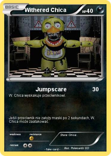 Pokemon Withered Chica