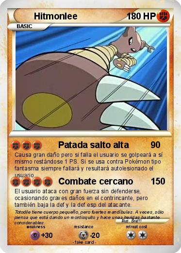 Pokemon Hitmonlee