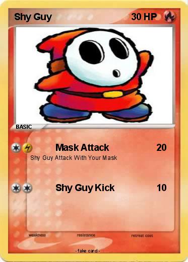 Pokemon Shy Guy