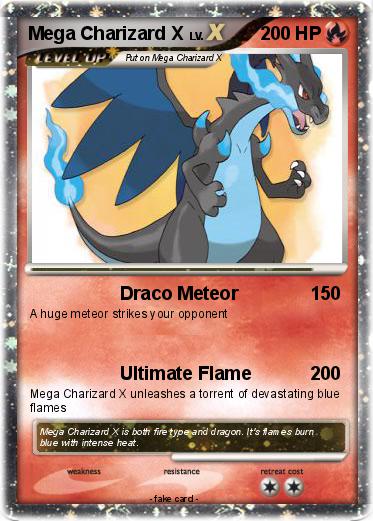 Pokemon Mega Charizard X