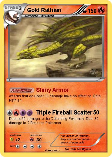 Pokemon Gold Rathian
