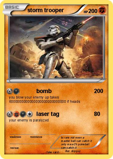 Pokemon storm trooper