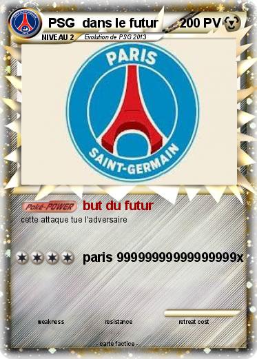 Pokemon PSG  dans le futur