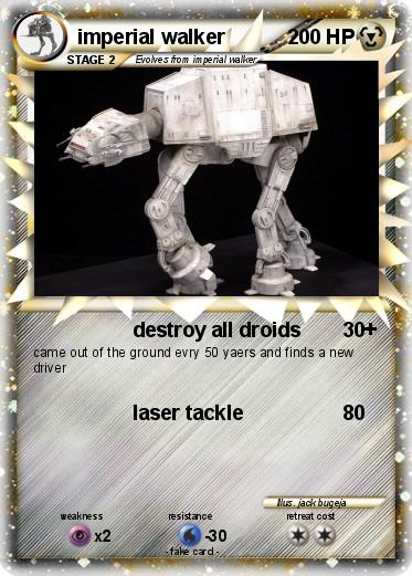 Pokemon imperial walker