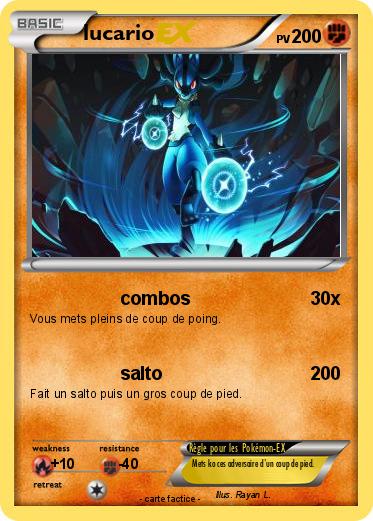 Pokemon lucario