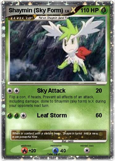 Pokemon Shaymin (Sky Form)