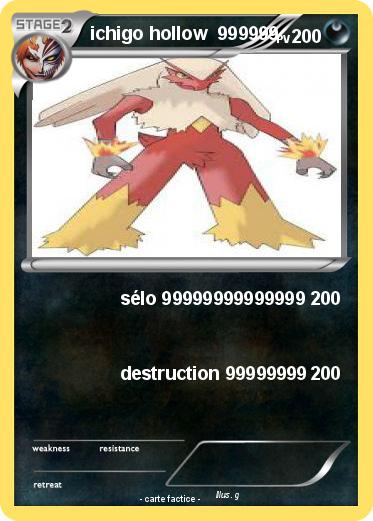Pokemon ichigo hollow  999999