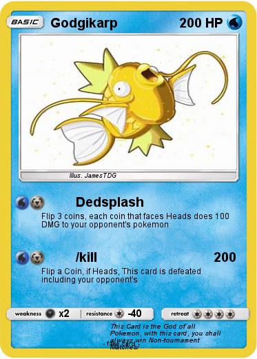 Pokemon Godgikarp
