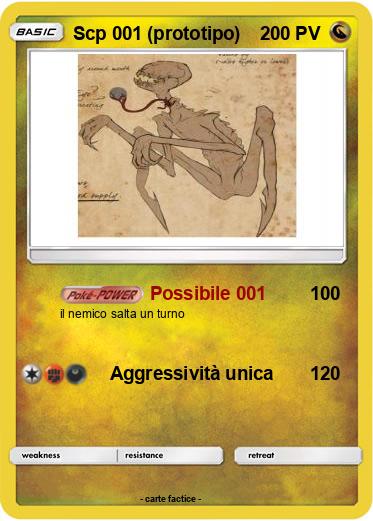 Pokemon Scp 001 (prototipo)