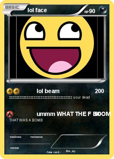 Pokemon lol face