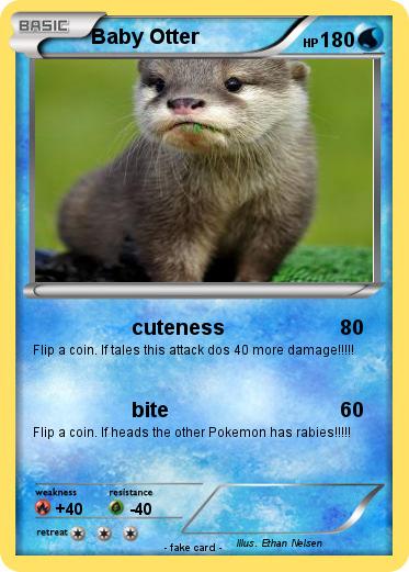 Pokemon Baby Otter