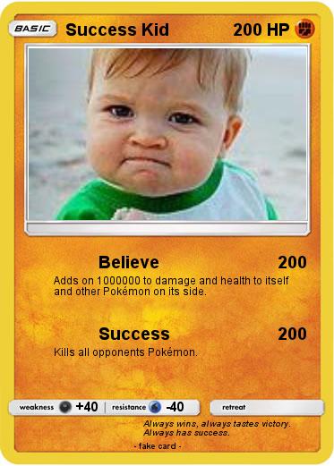 Pokemon Success Kid