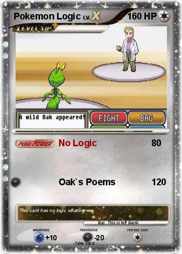 Pokemon Pokemon Logic