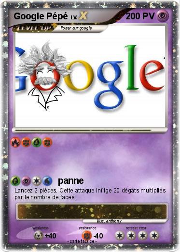 Pokemon Google Pépé